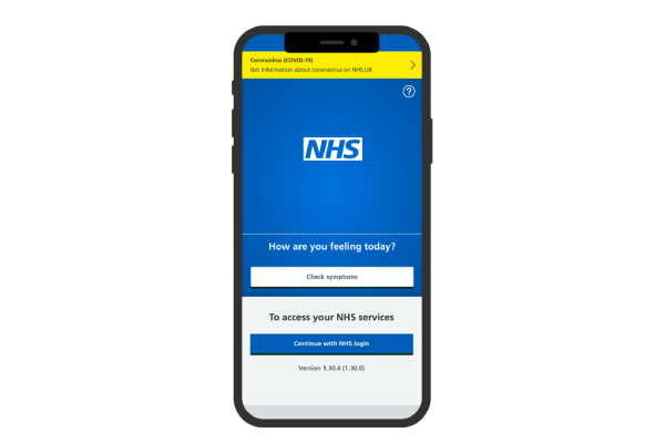 NHS app